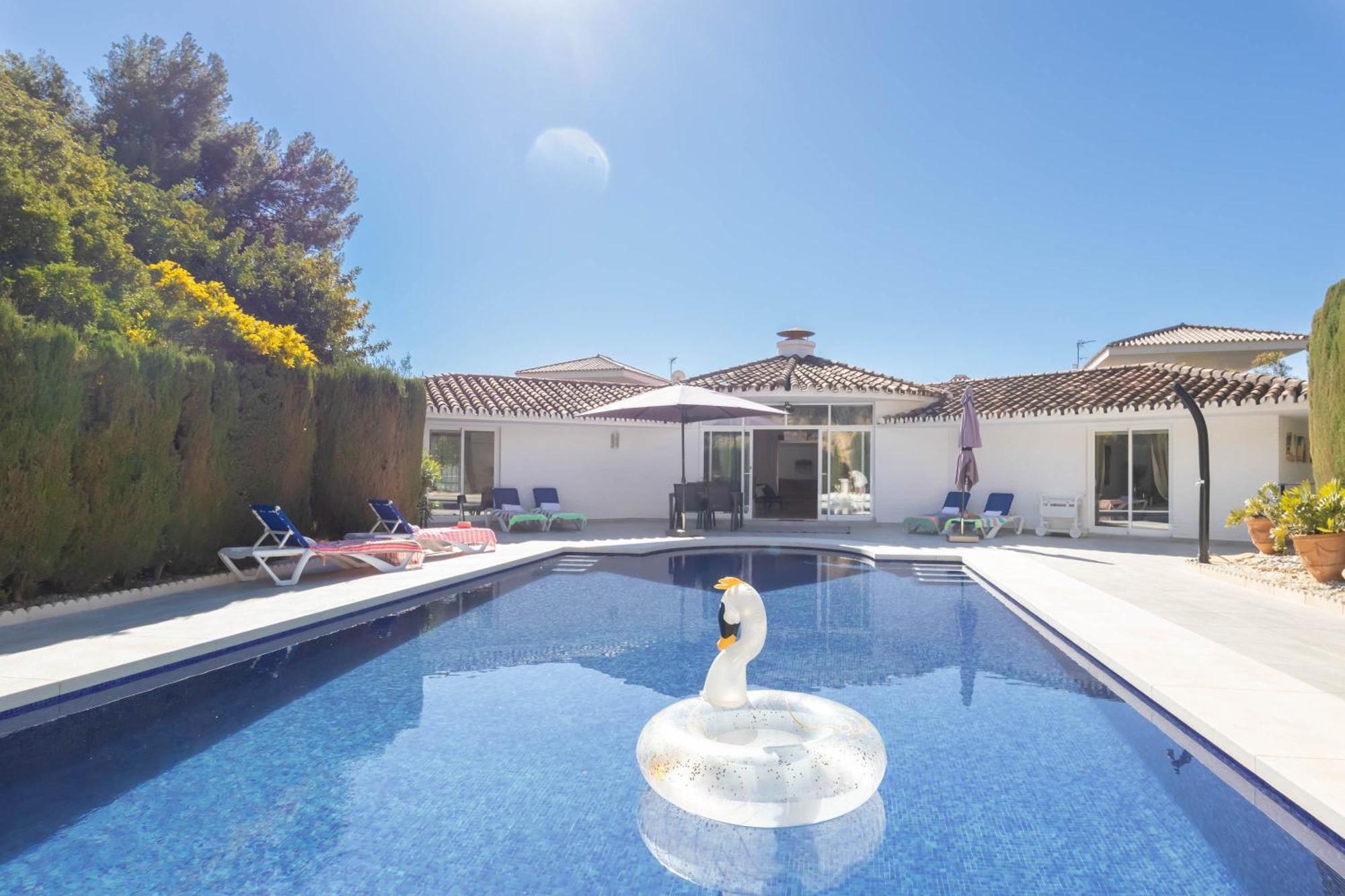 Pool Villa Rancho Domingo Family Friendly - Happy Rentals Беналмадена Екстериор снимка