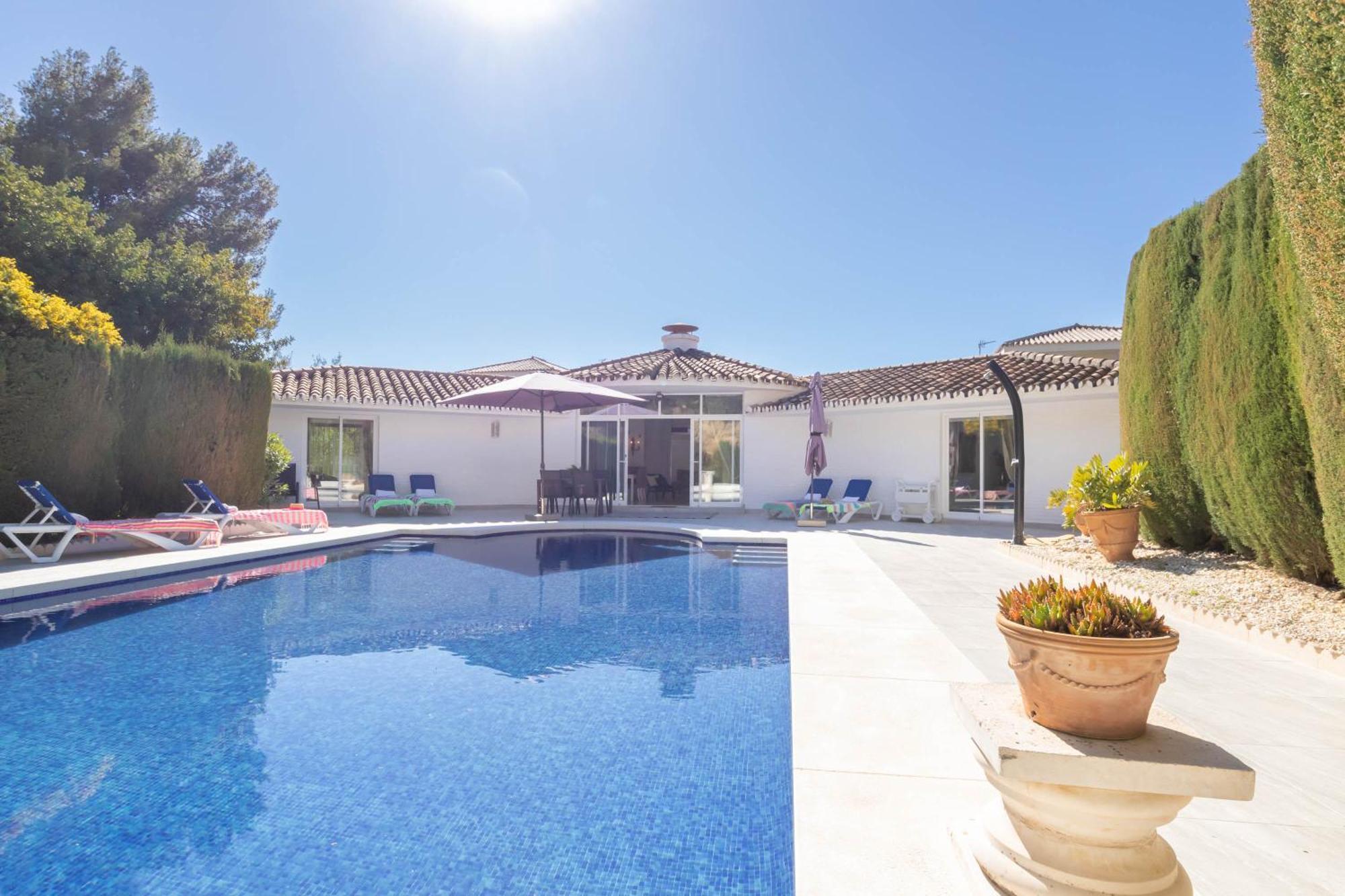 Pool Villa Rancho Domingo Family Friendly - Happy Rentals Беналмадена Екстериор снимка