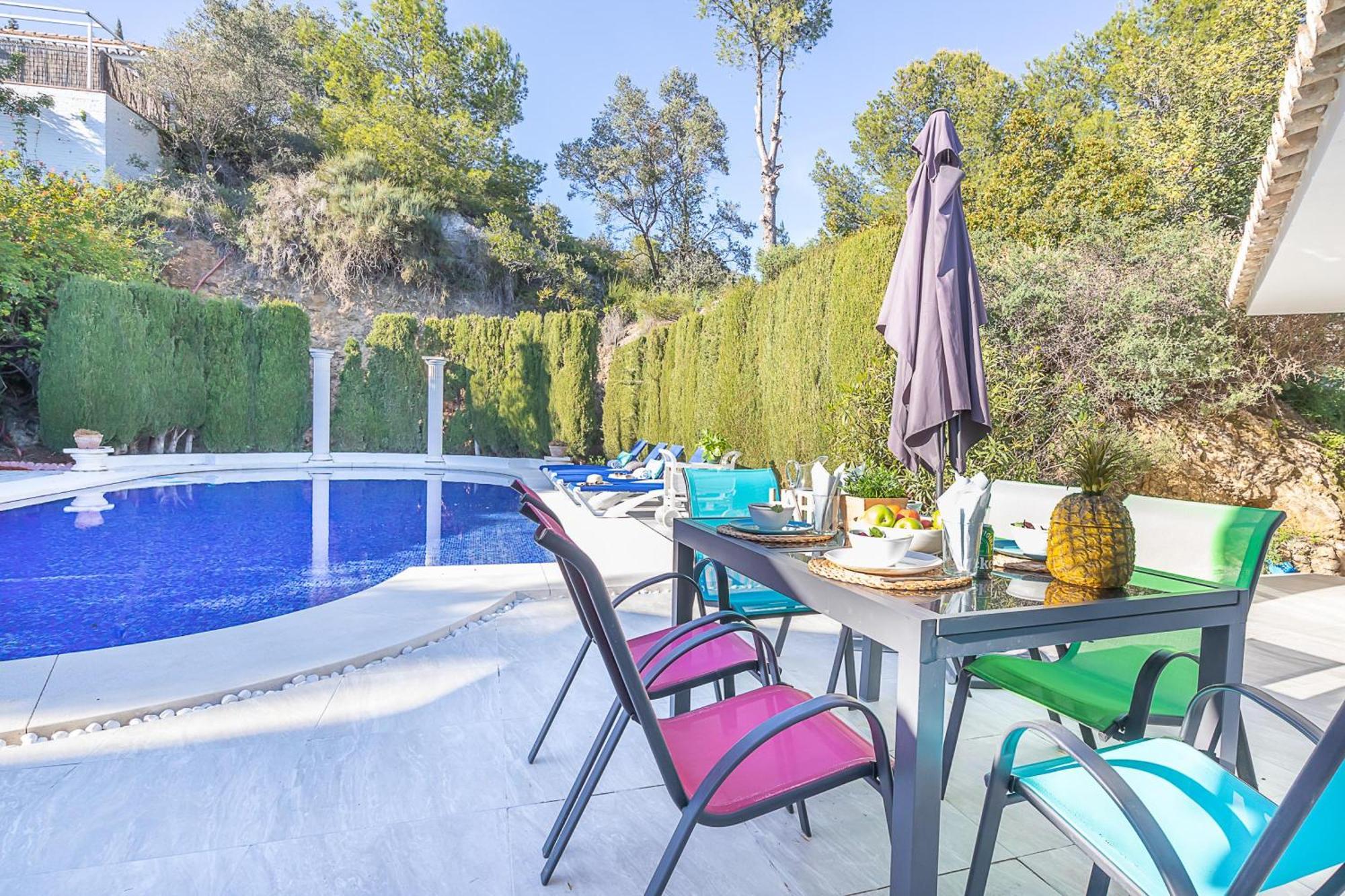 Pool Villa Rancho Domingo Family Friendly - Happy Rentals Беналмадена Екстериор снимка